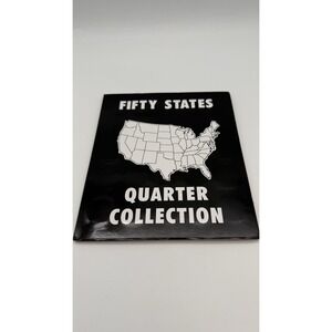 Fifty States US United States Quarter Collection Full Album Of All 50 Coins